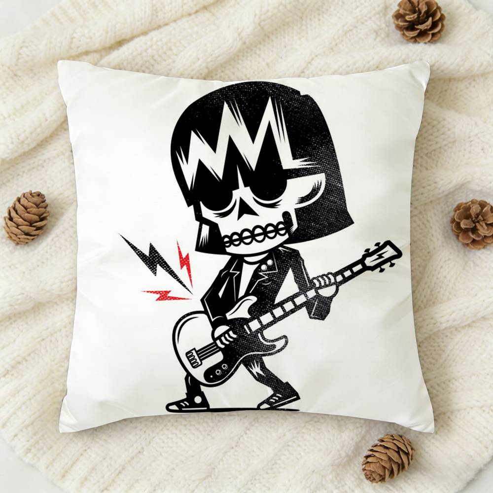 Rock Band RRamones Doublesided Printed Square Decorative Cushion Cover for Sofa Living Room Home Decor 30x30 cm
Rock Band RRamones Doublesided Printed Square Decorative Cushion Cover for Sofa Living Room Home Decor 30x30 cm