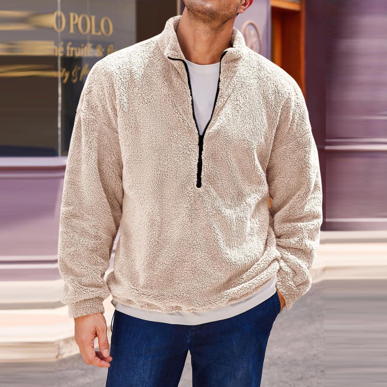 Men s New Fall And Winter Hoodie Pullover Long Sleeve Hem Drawstring Plush Male Stand Collar Half Zipper L
Men s New Fall And Winter Hoodie Pullover Long Sleeve Hem Drawstring Plush Male Stand Collar Half Zipper L