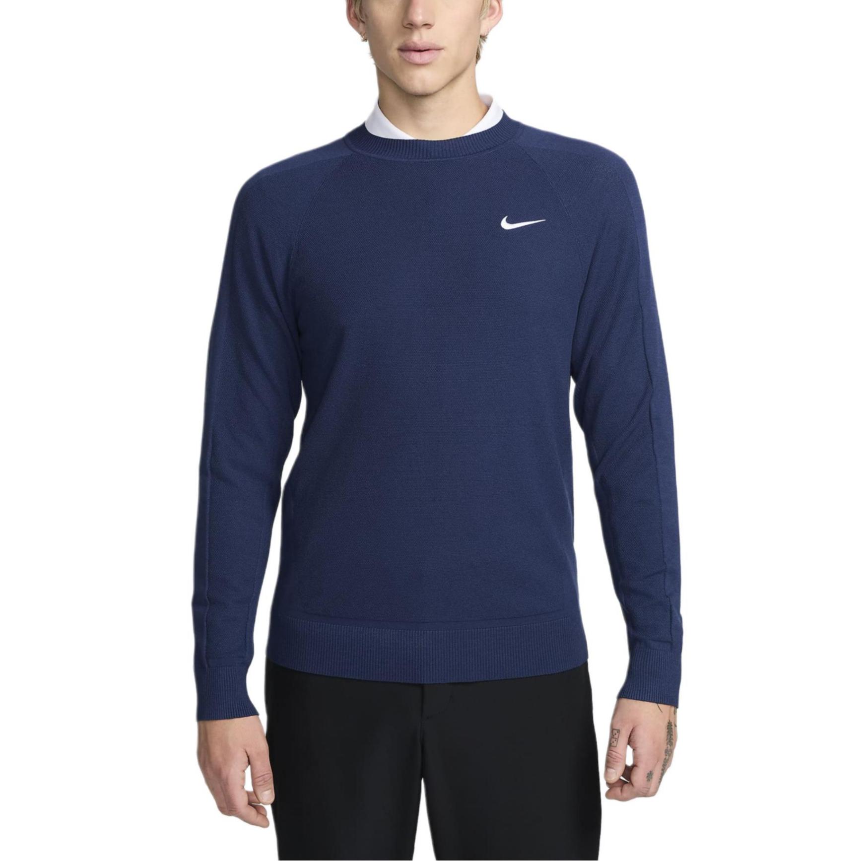 Nike Tour Solid Pullover Crewneck свитер мужской свитер темно-синий белый FQ8832-410 L
Nike Tour Solid Pullover Crewneck свитер мужской свитер темно-синий белый FQ8832-410 L