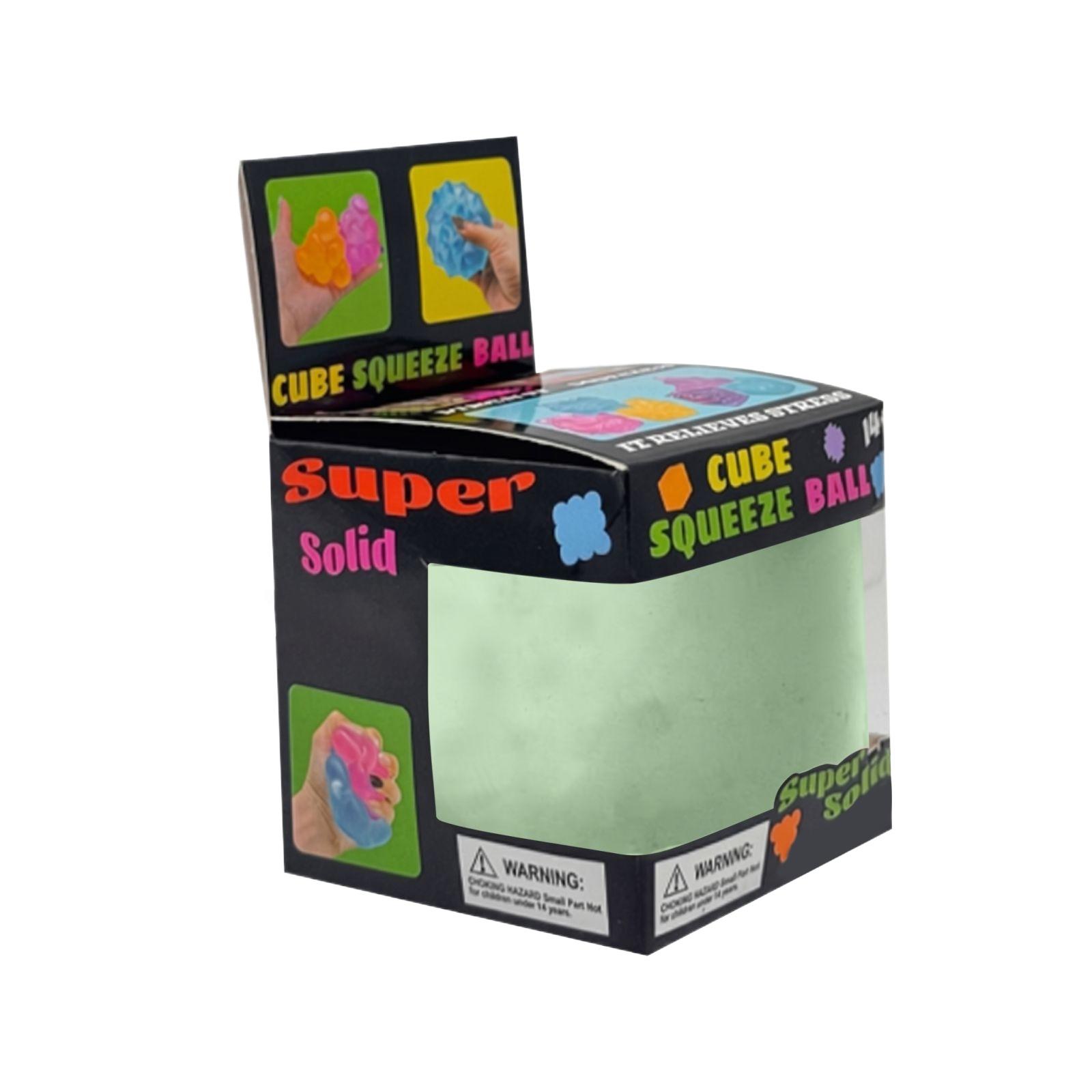 Cube Squeeze Ball Stress Relief Toy Soft Flexible Squishy Sensory Fidget Toy for Hand Exercise and Anxiety Reduction Durable Material One Size
Cube Squeeze Ball Stress Relief Toy Soft Flexible Squishy Sensory Fidget Toy for Hand Exercise and Anxiety Reduction Durable Material One Size