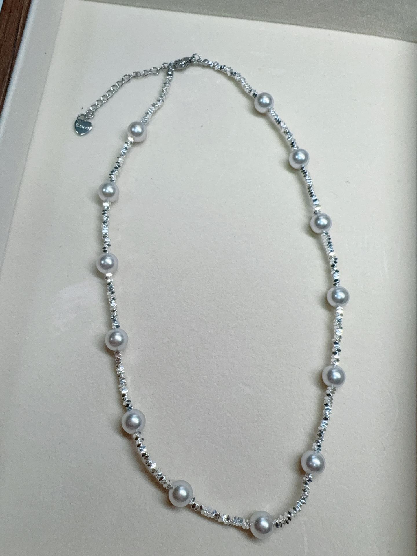 Срібний чокер з перлами Shijia - 2025 Стильний, Універсальний, Розкішний Дизайн для Світського Життя.
Срібний чокер з перлами Shijia - 2025 Стильний, Універсальний, Розкішний Дизайн для Світського Життя.