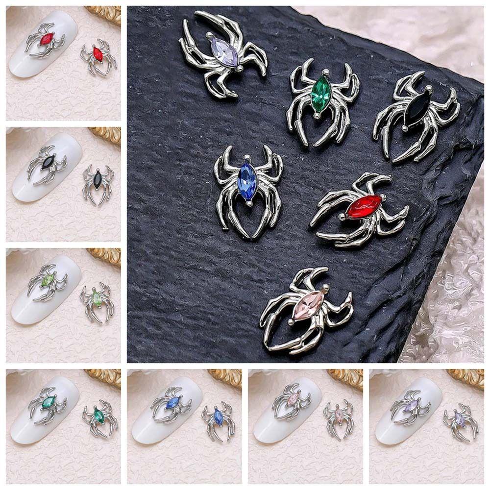 5pcs/set Nail Art Charms Spider Horse Eye Nail Decorations Halloween Spider Nail Rhinestones Lady
5pcs/set Nail Art Charms Spider Horse Eye Nail Decorations Halloween Spider Nail Rhinestones Lady
