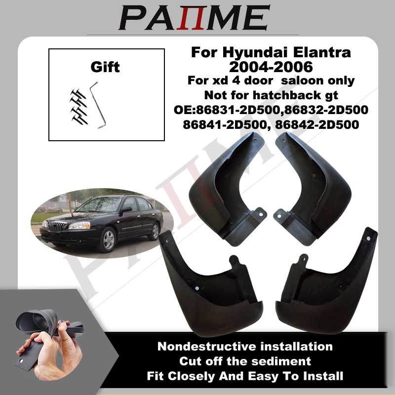 Автомобильные брызговики для Hyundai Elantra 2004 2005 2006 брызговики передние и задние крылья брызговики
Автомобильные брызговики для Hyundai Elantra 2004 2005 2006 брызговики передние и задние крылья брызговики