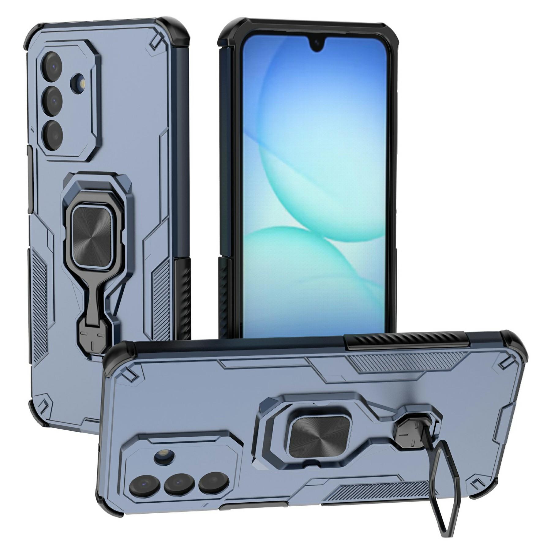 For Samsung Galaxy A17 5G/A17 4G Case Rotatable Ring Kickstand PC + TPU Shockproof Phone Cover
For Samsung Galaxy A17 5G/A17 4G Case Rotatable Ring Kickstand PC + TPU Shockproof Phone Cover