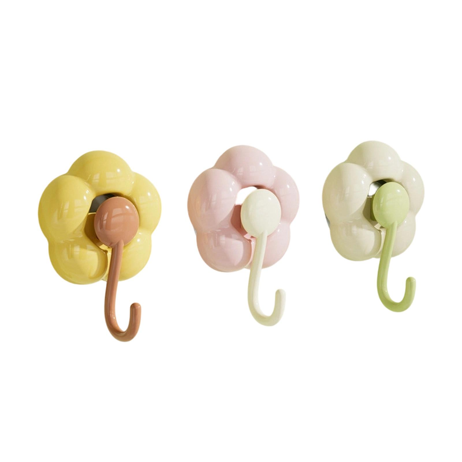 Flower Shaped Suction Cup Hooks No Drilling Required Wall Hooks for Kitchen Bathroom Living Room Vacuum Suction Cup Hooks one size
Flower Shaped Suction Cup Hooks No Drilling Required Wall Hooks for Kitchen Bathroom Living Room Vacuum Suction Cup Hooks one size
