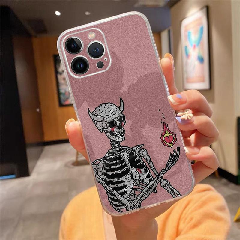 Phone Case For iphone 17 Pro Max Air 16 15 14 13 Pro Max 15 16 Pro 15Plus Skull Skeleton iphone 15ProMax
Phone Case For iphone 17 Pro Max Air 16 15 14 13 Pro Max 15 16 Pro 15Plus Skull Skeleton iphone 15ProMax