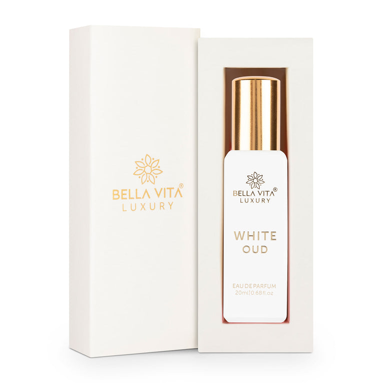 Bella Vita Luxury White Oud Eau De Parfum Парфюм унисекс для мужчин и женщин | Стойкий древесный ароматизатор EDP, 20 мл
Bella Vita Luxury White Oud Eau De Parfum Парфюм унисекс для мужчин и женщин | Стойкий древесный ароматизатор EDP, 20 мл