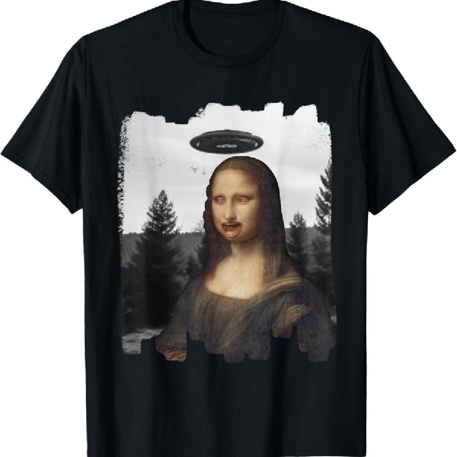 Funny Mona Lisa Alien UFO for Art Lovers Mona Lisa Funny Art T-Shirt XXXXXL чёрный
Funny Mona Lisa Alien UFO for Art Lovers Mona Lisa Funny Art T-Shirt XXXXXL чёрный
