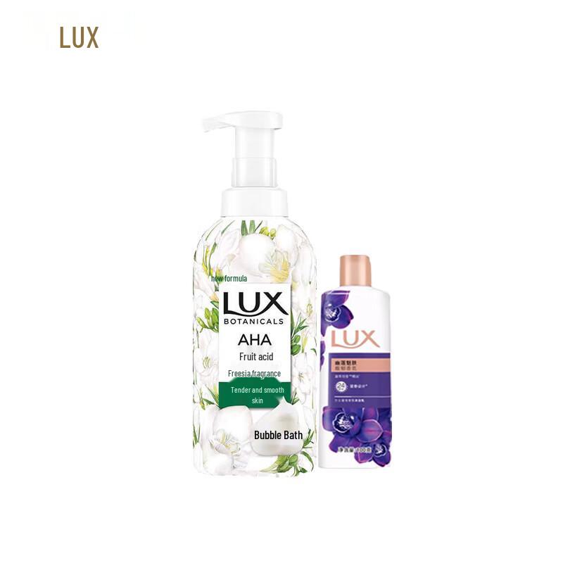 LUX Botanical Essential Oil Fragrance Bubble Body Wash
LUX Botanical Essential Oil Fragrance Bubble Body Wash