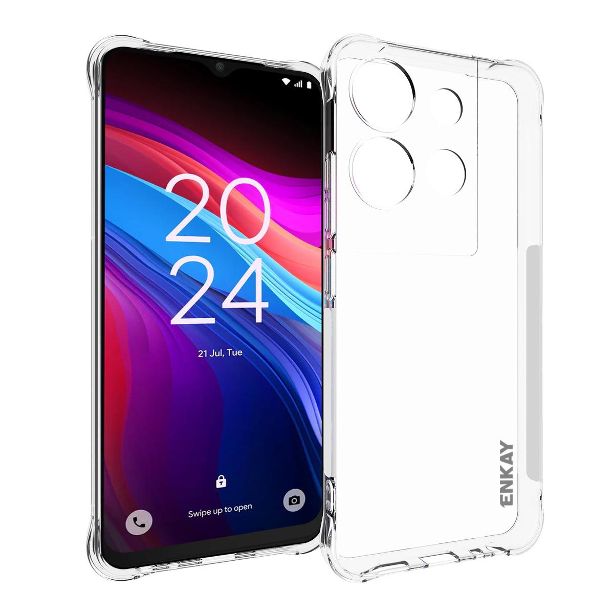 For Honor X6c 4G Clear Phone Case ENKAY HAT PRINCE Shockproof Anti-slip TPU Cover Transparent
For Honor X6c 4G Clear Phone Case ENKAY HAT PRINCE Shockproof Anti-slip TPU Cover Transparent