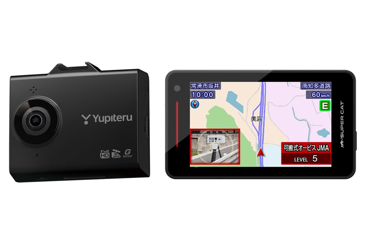 Yupiteru Drive Recorder Radar Detector Set SN-ST3400P & YPK-21T
Yupiteru Drive Recorder Radar Detector Set SN-ST3400P & YPK-21T