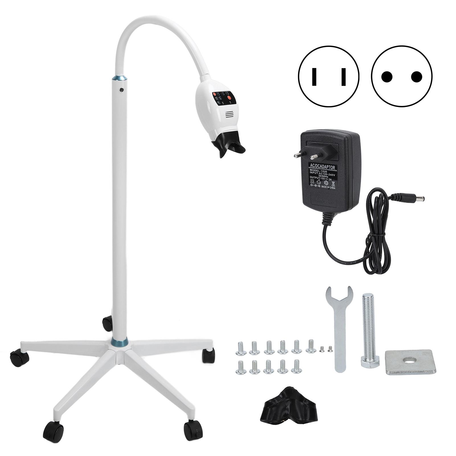 Power Dental Teeth Whitening Light Stand Съемная светодиодная машина для отбеливания зубов для дома 100-240 В
Power Dental Teeth Whitening Light Stand Съемная светодиодная машина для отбеливания зубов для дома 100-240 В