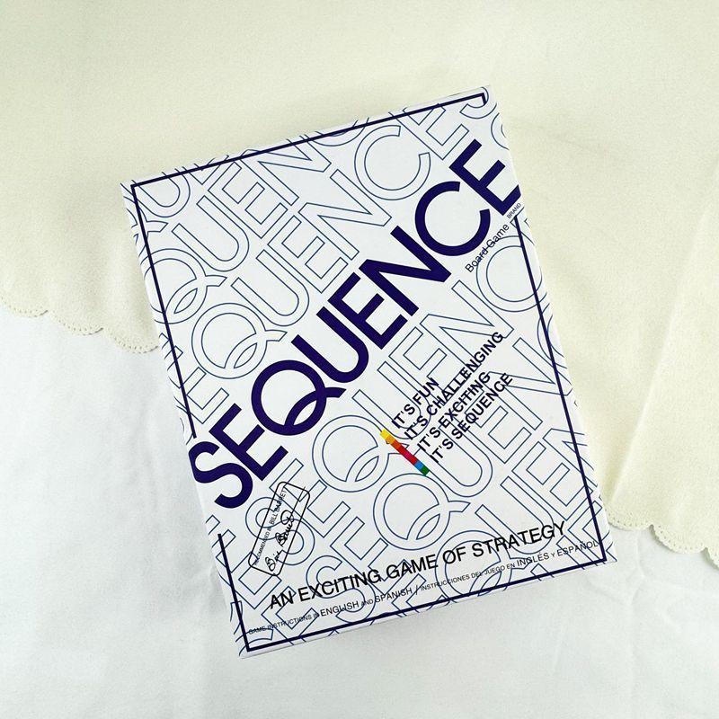 Sequence Game Strategy Card Board With Durable Paper For Travel And Gift Use
Sequence Game Strategy Card Board With Durable Paper For Travel And Gift Use