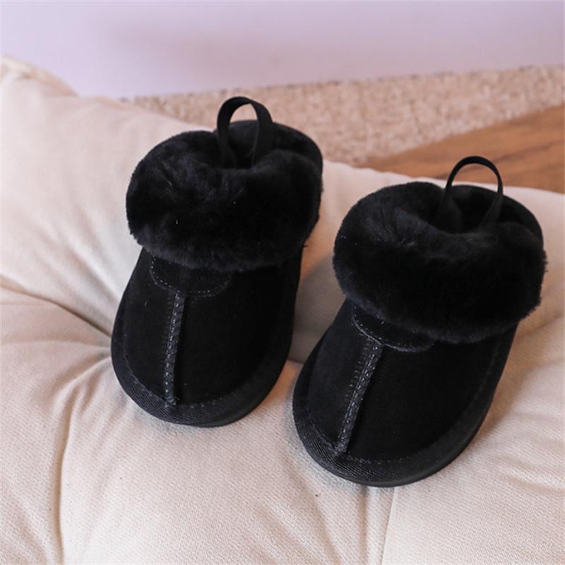 New Winter Baby Shoes Leather Warm Plush Toddler Kids Slipper Shoes Rubber Non-slip indoor Fashion Little Girls Slipper 25
New Winter Baby Shoes Leather Warm Plush Toddler Kids Slipper Shoes Rubber Non-slip indoor Fashion Little Girls Slipper 25