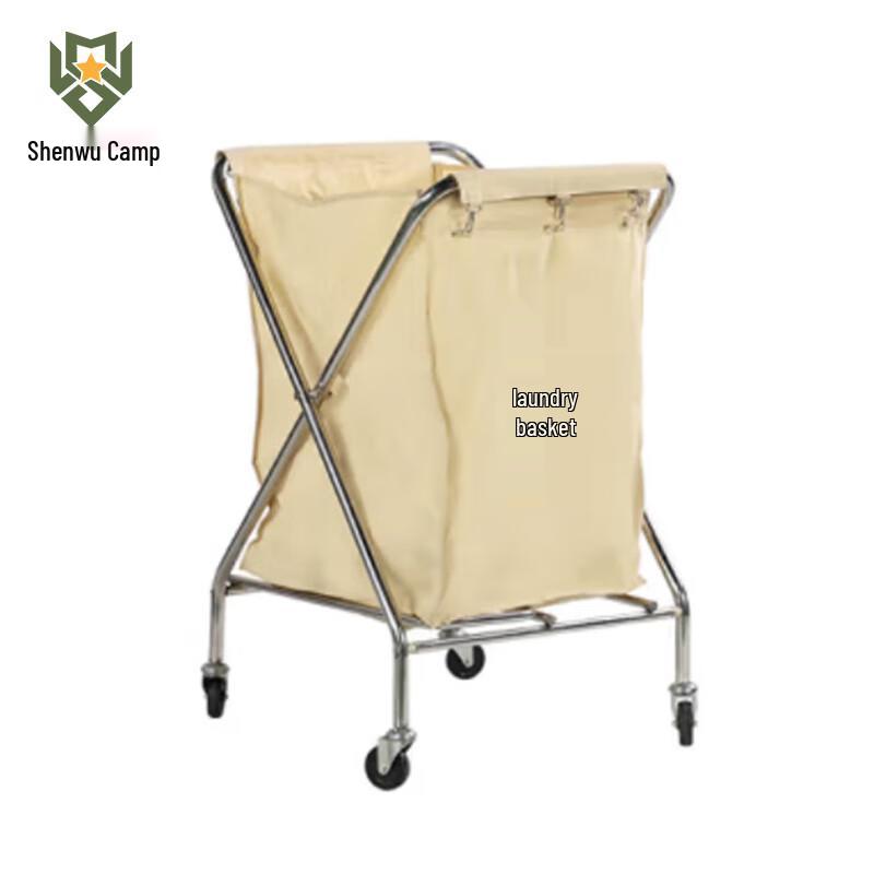 Stainless Steel Folding Laundry Linen Cart
Stainless Steel Folding Laundry Linen Cart