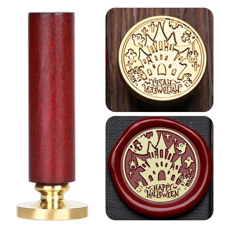 Halloween Seal Cylindrical Red Handle (handle + Brass Seal Head) Fire Lacquer Seal Set Handle Copper Head
Halloween Seal Cylindrical Red Handle (handle + Brass Seal Head) Fire Lacquer Seal Set Handle Copper Head