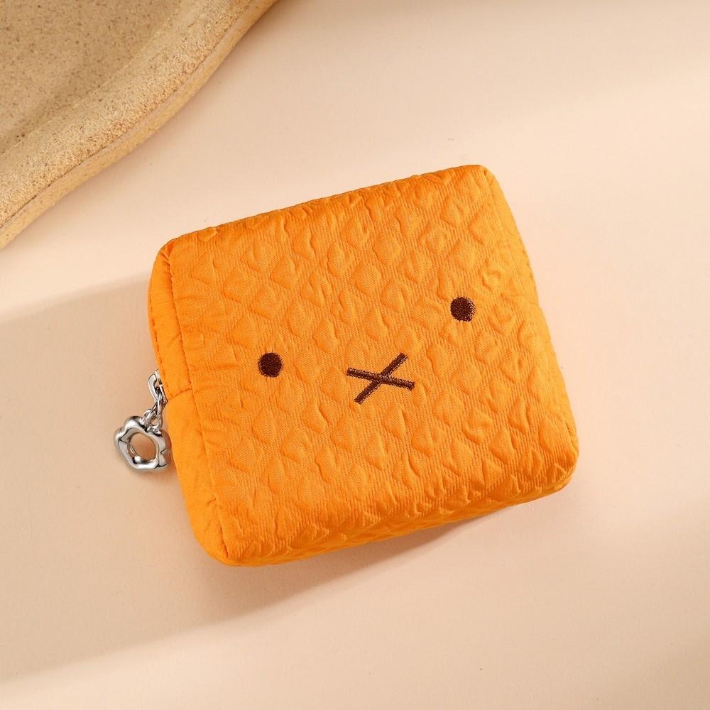 Cute Zipper Style Coin Purse Multifunctional Cotton Makeup Tool Storage Bag Cartoon Durable Earphone Bag Daily Use оранжевый
Cute Zipper Style Coin Purse Multifunctional Cotton Makeup Tool Storage Bag Cartoon Durable Earphone Bag Daily Use оранжевый