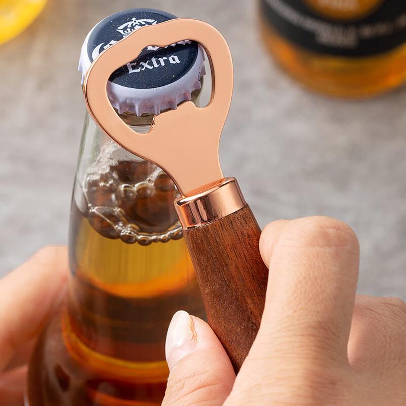 Changbaosen Rose Gold Solid Wood Handle Bottle Opener
Changbaosen Rose Gold Solid Wood Handle Bottle Opener