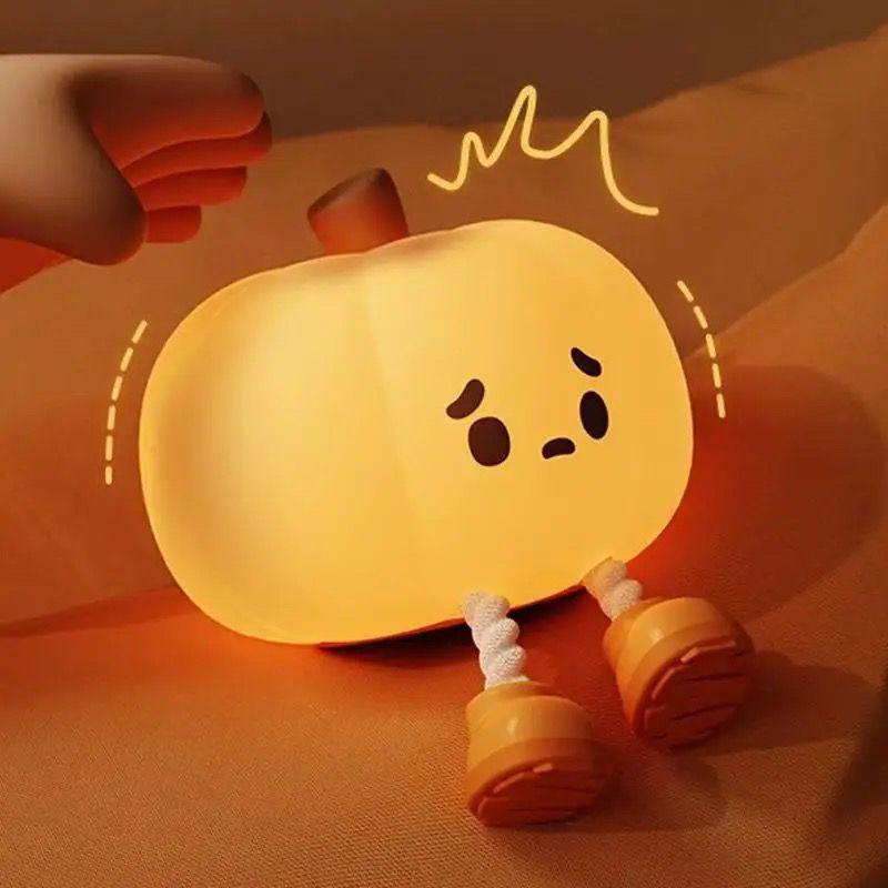 Pumpkin Silicone Night Light: Soft Bedside Companion, Sleep Aid & Birthday Gift for Friends
Pumpkin Silicone Night Light: Soft Bedside Companion, Sleep Aid & Birthday Gift for Friends