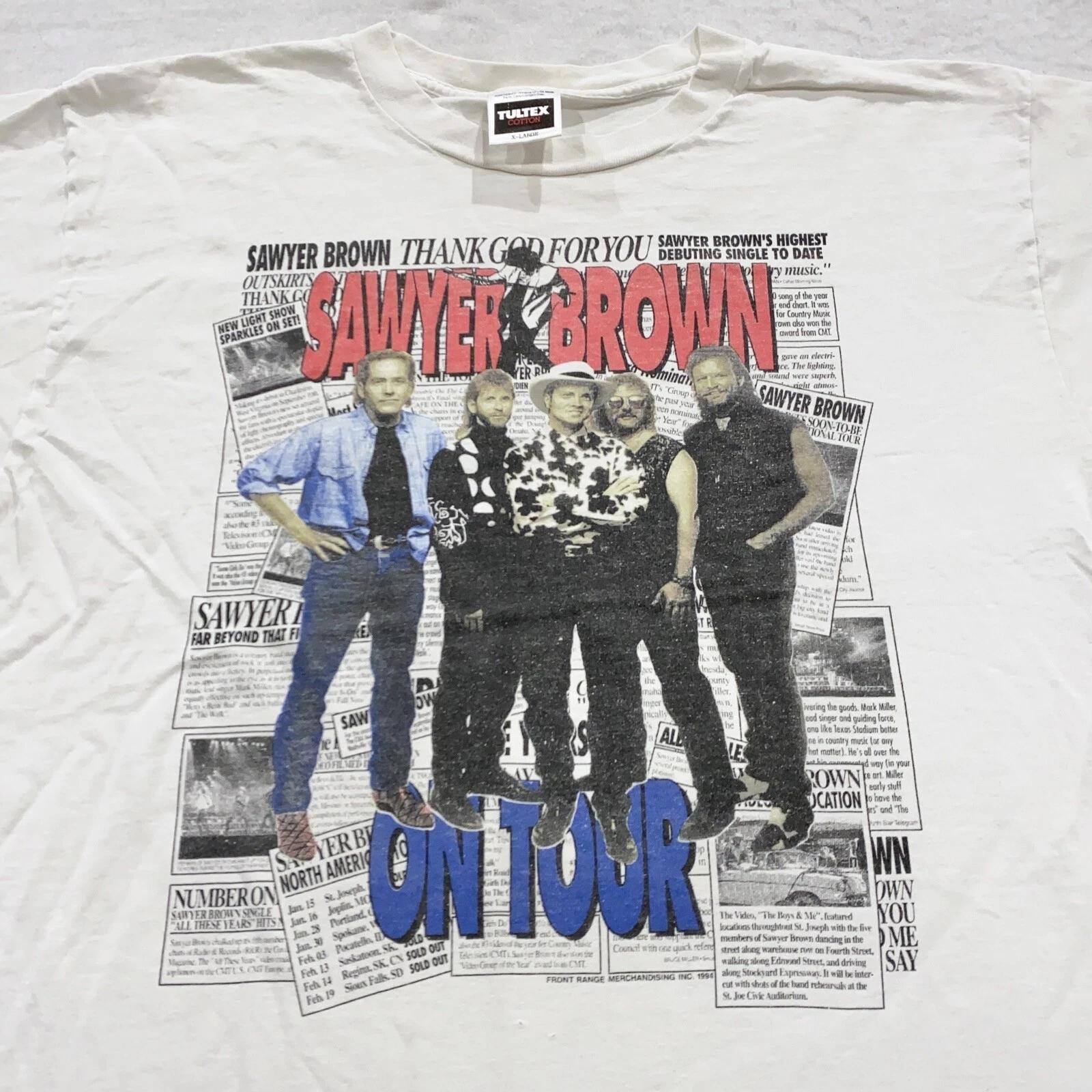 vintage 90s SAWYER BROWN CONCERT T-Shirt XL rock country tour soft 3XL
vintage 90s SAWYER BROWN CONCERT T-Shirt XL rock country tour soft 3XL