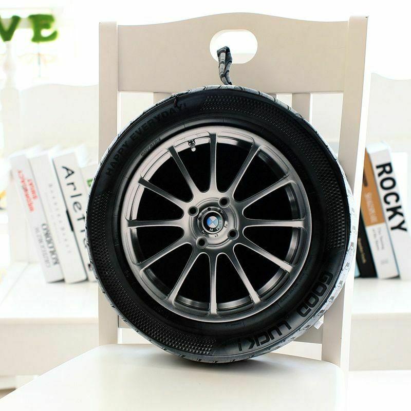 Car Pillow Wheel Tire Plush Cushion 3d Print Automobile Novelty Simulation Gift BAOMA,38cm
Car Pillow Wheel Tire Plush Cushion 3d Print Automobile Novelty Simulation Gift BAOMA,38cm