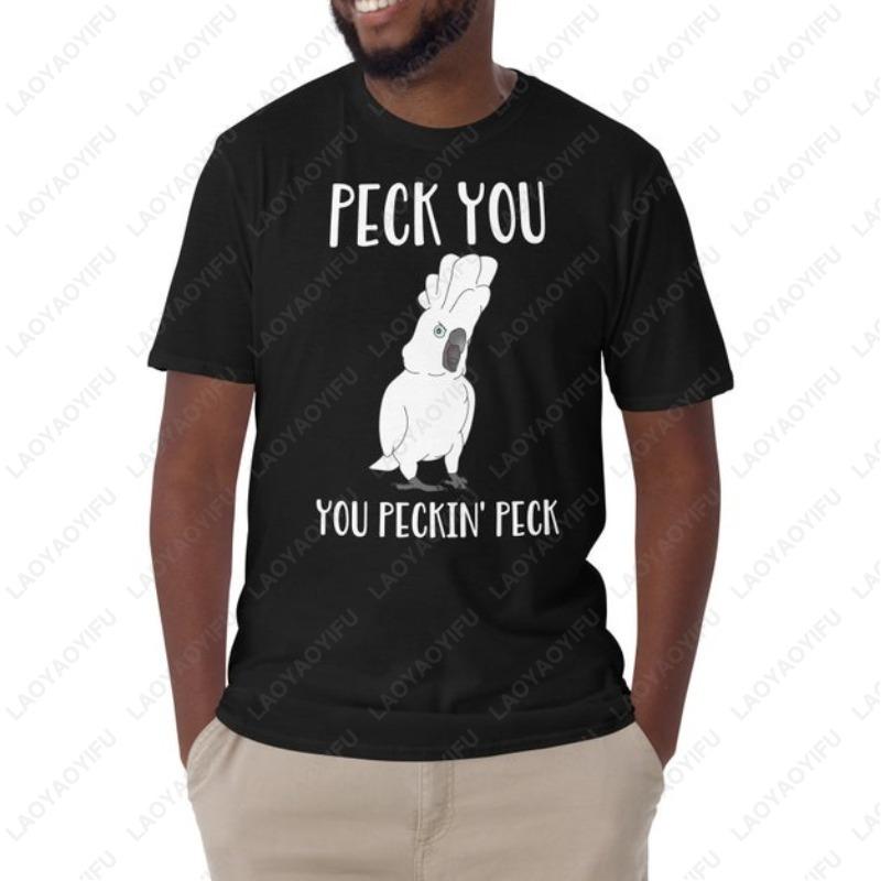 Funny Cockatoo Cotton TShirt Peck You Birb Meme Men Women Clothing Cute Funny Humor All Match Tops Harajuku Unisex Adult Tees 5XL різнокольоровий
Funny Cockatoo Cotton TShirt Peck You Birb Meme Men Women Clothing Cute Funny Humor All Match Tops Harajuku Unisex Adult Tees 5XL різнокольоровий