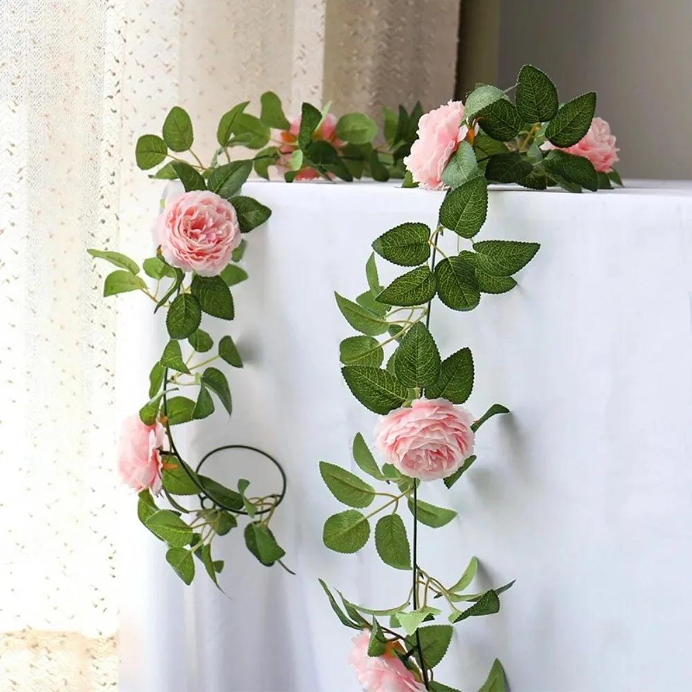 Wall Hanging Pink Silk Peony Artificial DIY Home Garden Decoration Artificial Flower Garland Green Plants Big Flowers Vines рожевий
Wall Hanging Pink Silk Peony Artificial DIY Home Garden Decoration Artificial Flower Garland Green Plants Big Flowers Vines рожевий