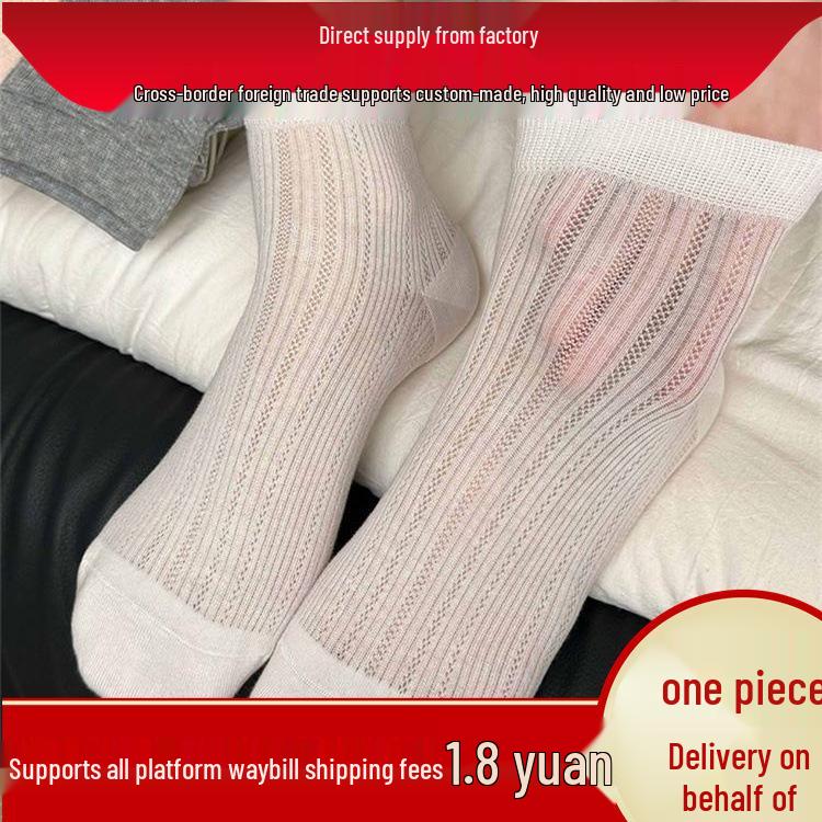 Women s Summer Mesh Breathable White Socks - Ballet Style Cotton Ankle Socks One Size білий
Women s Summer Mesh Breathable White Socks - Ballet Style Cotton Ankle Socks One Size білий