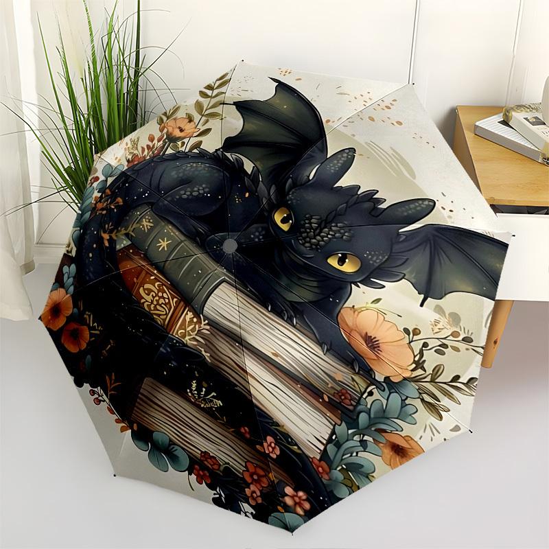 Dragon Book Automatic Folding Umbrella Compact 8 rib Design,Unique Style,Suitable for Everyday Outdoor Use,Perfect Gift for Friends and
Dragon Book Automatic Folding Umbrella Compact 8 rib Design,Unique Style,Suitable for Everyday Outdoor Use,Perfect Gift for Friends and