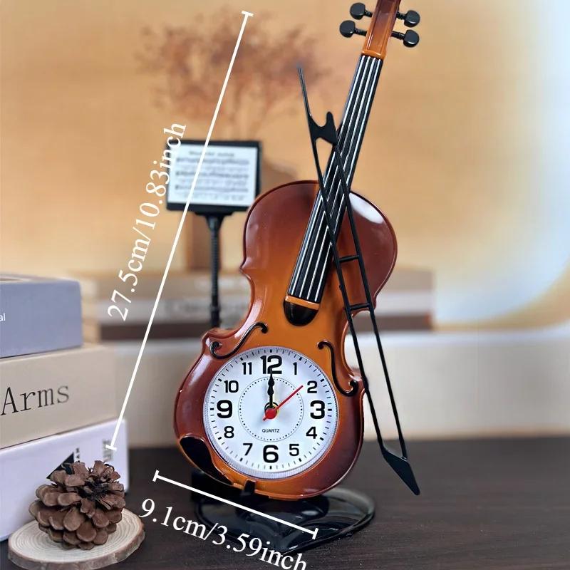 Моделирование скрипичного будильника Творческий музыкальный инструмент Моделирование настольных часов Украшения для гостиной Садовый стол
Моделирование скрипичного будильника Творческий музыкальный инструмент Моделирование настольных часов Украшения для гостиной Садовый стол