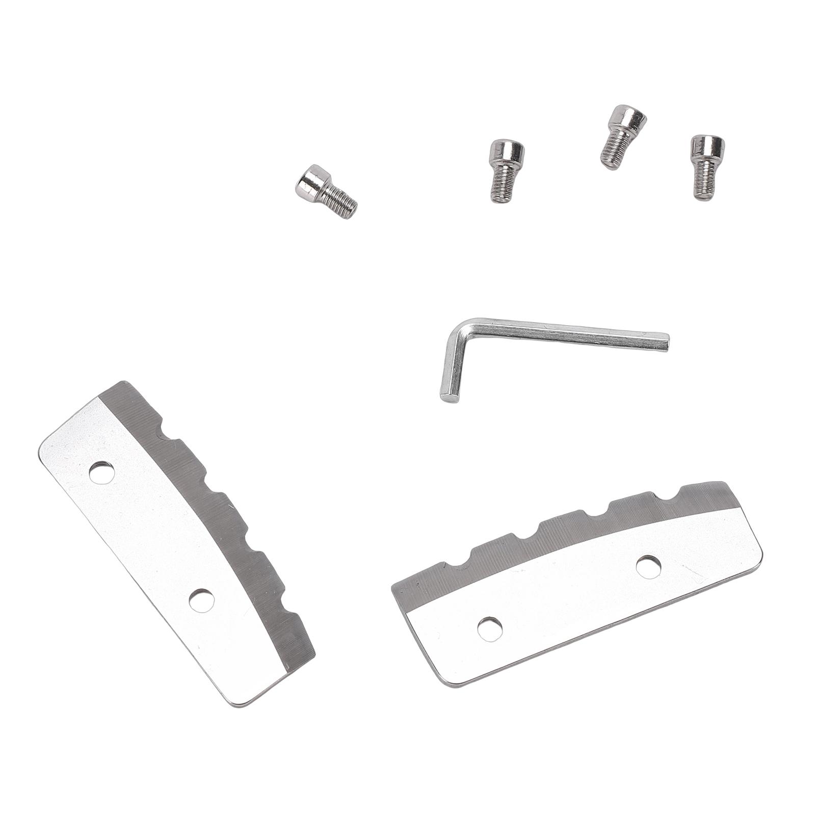2 Pcs Ice Auger Blade Suitable for Eskimo 6 Inch Augers Hard Alloy Steel Ice Drill Blade Replacement with Screws and
2 Pcs Ice Auger Blade Suitable for Eskimo 6 Inch Augers Hard Alloy Steel Ice Drill Blade Replacement with Screws and