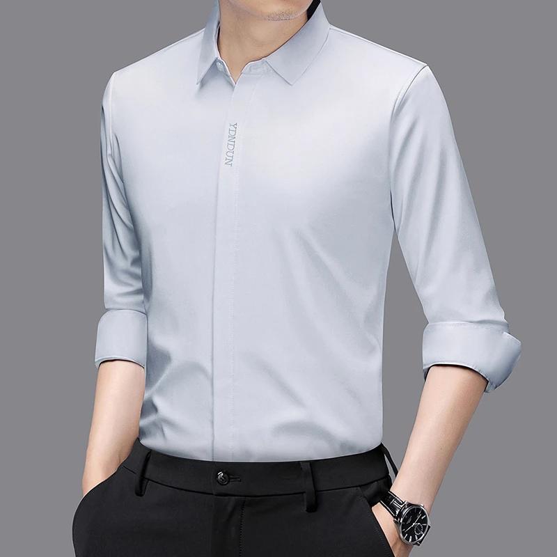 New Men s Business Casual Long Sleeved Solid Color Shirt Wrinkle Resistant Wrinkle Free Comfortable All Season Versatile Top 4XL
New Men s Business Casual Long Sleeved Solid Color Shirt Wrinkle Resistant Wrinkle Free Comfortable All Season Versatile Top 4XL