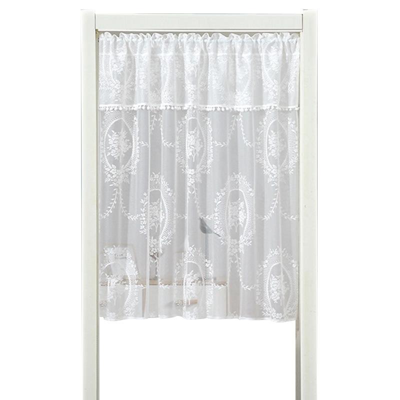 1PC Blackout Curtain Pastoral Style Polyester Home Decoration Gauze Curtain Punch Living Room Partition Screen Hanging
1PC Blackout Curtain Pastoral Style Polyester Home Decoration Gauze Curtain Punch Living Room Partition Screen Hanging
