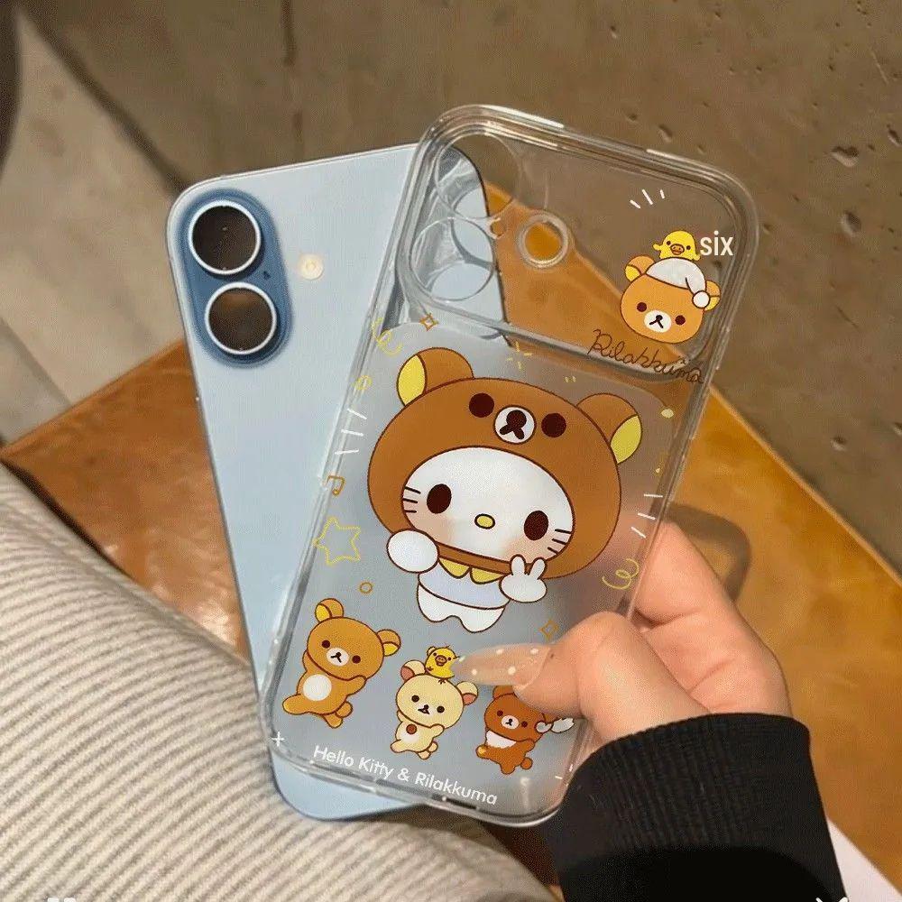 Little Bear Hat KT Phone Case - Compatible with Apple 17/16 Pro Max, Transparent, Trendy for Models 15/14/13/12 Apple 16 Pro
Little Bear Hat KT Phone Case - Compatible with Apple 17/16 Pro Max, Transparent, Trendy for Models 15/14/13/12 Apple 16 Pro