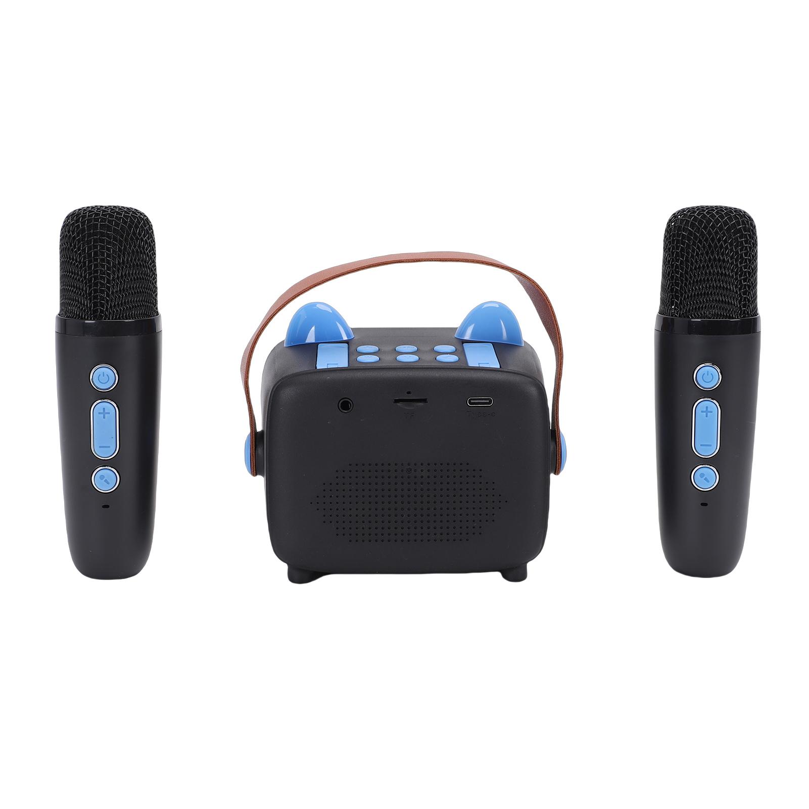 Mini Karaoke Machine Toy Kids Boys Girls Portable Bluetooth Speaker with 2 Wireless Mics for Early Education Home синій
Mini Karaoke Machine Toy Kids Boys Girls Portable Bluetooth Speaker with 2 Wireless Mics for Early Education Home синій