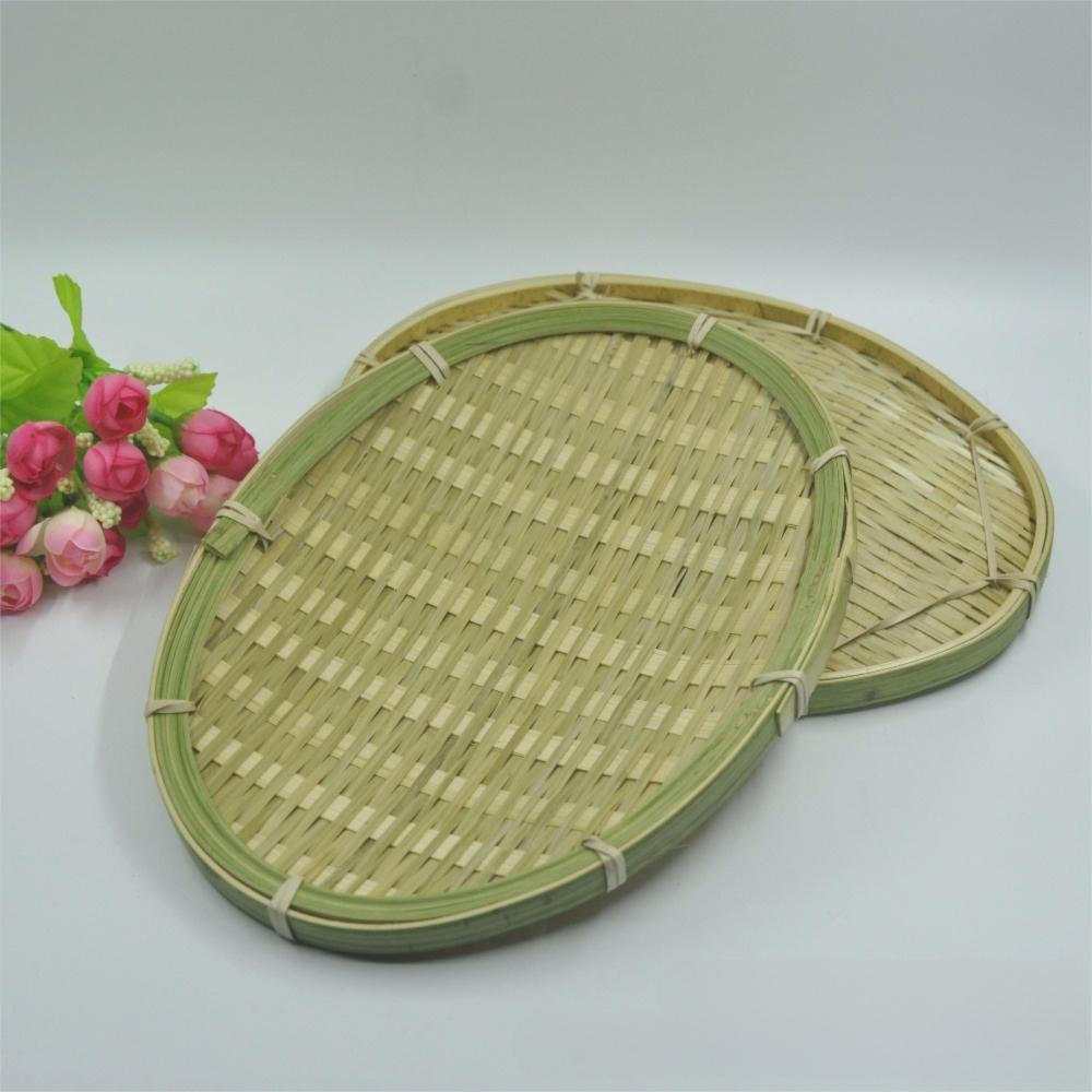 Flat Bamboo Woven Basket Wicker Handmade Storage Container Natural Handwoven Storage Tray Kitchen 18cm
Flat Bamboo Woven Basket Wicker Handmade Storage Container Natural Handwoven Storage Tray Kitchen 18cm