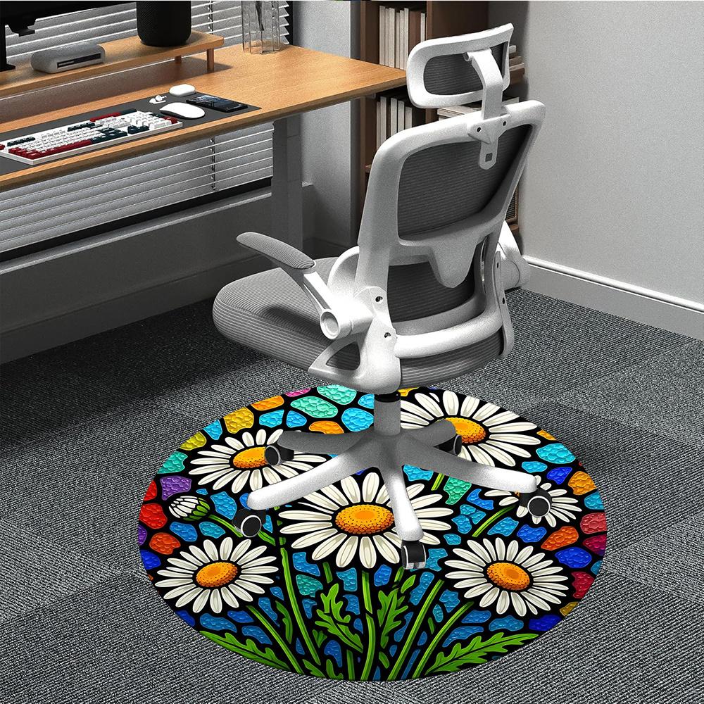 1pc Floral Pattern Office Round Area Rug, Indoor Mat Suitable ForOffice, Under Office Chairs Bedroom Living Room Home Decor, Room Decot064 80cm by 80cm
1pc Floral Pattern Office Round Area Rug, Indoor Mat Suitable ForOffice, Under Office Chairs Bedroom Living Room Home Decor, Room Decot064 80cm by 80cm