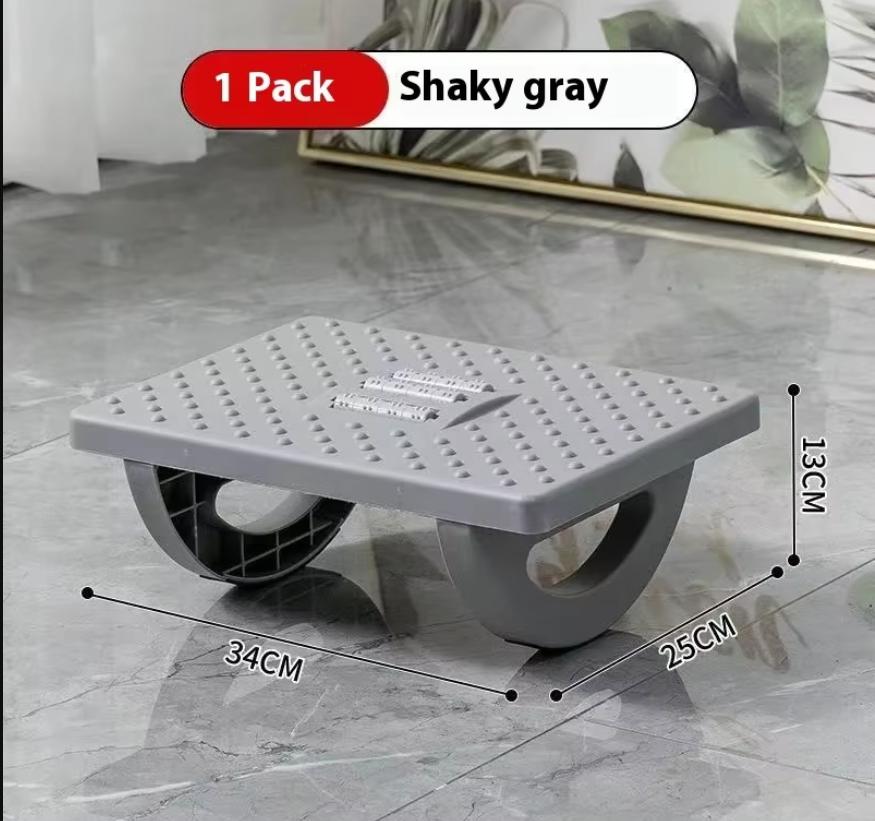 Ergonomic Foot Rest with Massage Rollers - Portable Under Desk Stool for Office & Home серый
Ergonomic Foot Rest with Massage Rollers - Portable Under Desk Stool for Office & Home серый