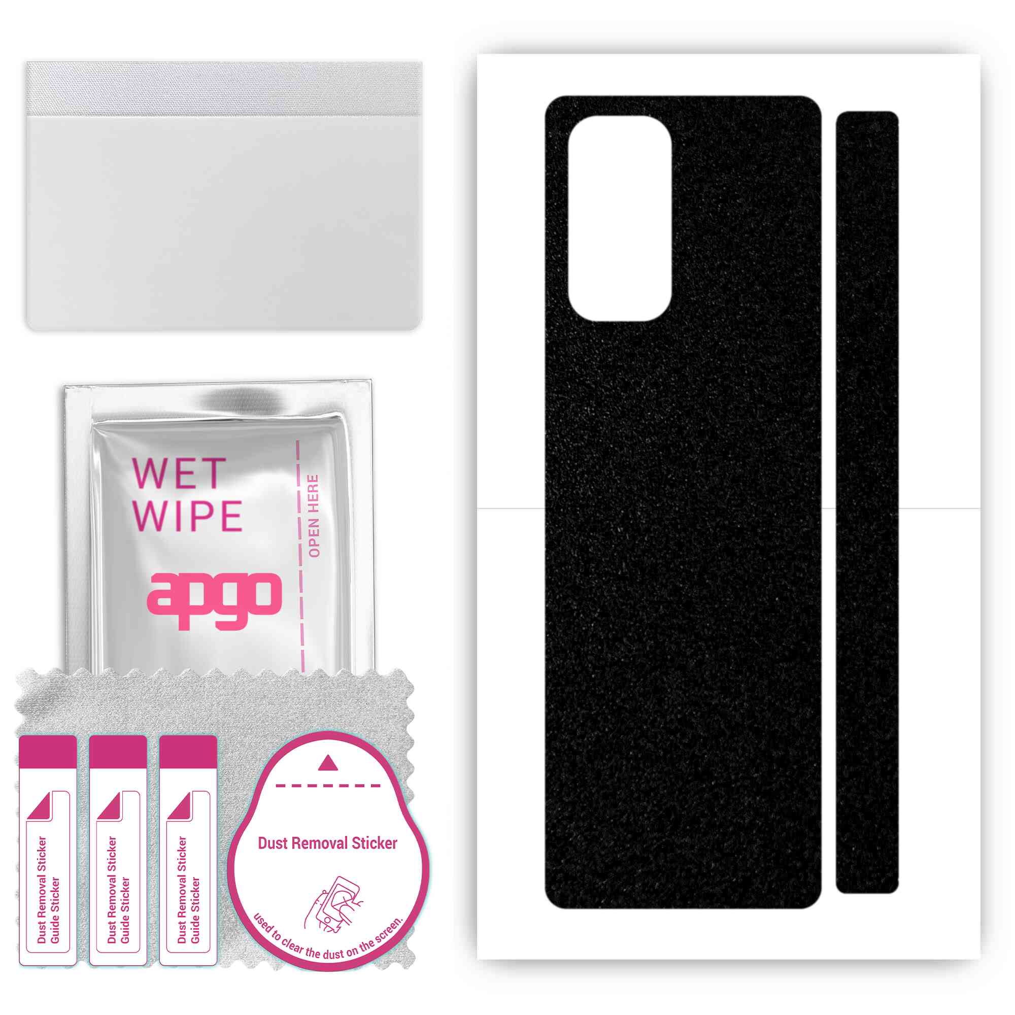 apgo Захисна наклейка для задньої панелі, сумісна з Xiaomi Mi Mix Fold, Wrap Film, Foil, Vinyl - Pattern Matte Black
apgo Захисна наклейка для задньої панелі, сумісна з Xiaomi Mi Mix Fold, Wrap Film, Foil, Vinyl - Pattern Matte Black