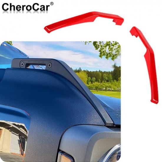 For 21+ Ford Bronco Engine Hood Hinge Cover Decor Trim Red Exterior Accessories
For 21+ Ford Bronco Engine Hood Hinge Cover Decor Trim Red Exterior Accessories