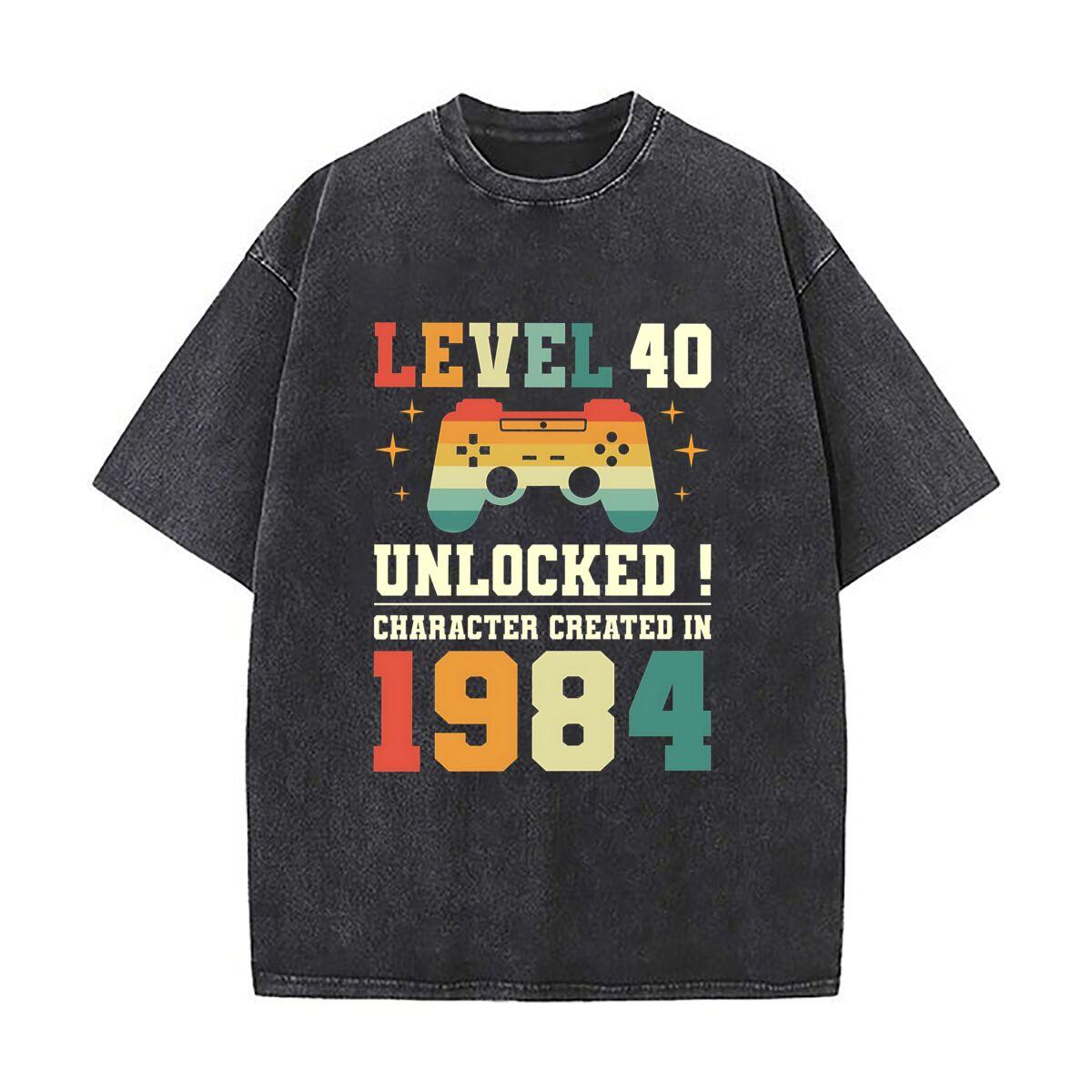 Level Gaming Inspired Level Unlocked Gamer Text Design Washed Vintage TShirts Street Hip Hop Retro Punk T Shirt S
Level Gaming Inspired Level Unlocked Gamer Text Design Washed Vintage TShirts Street Hip Hop Retro Punk T Shirt S