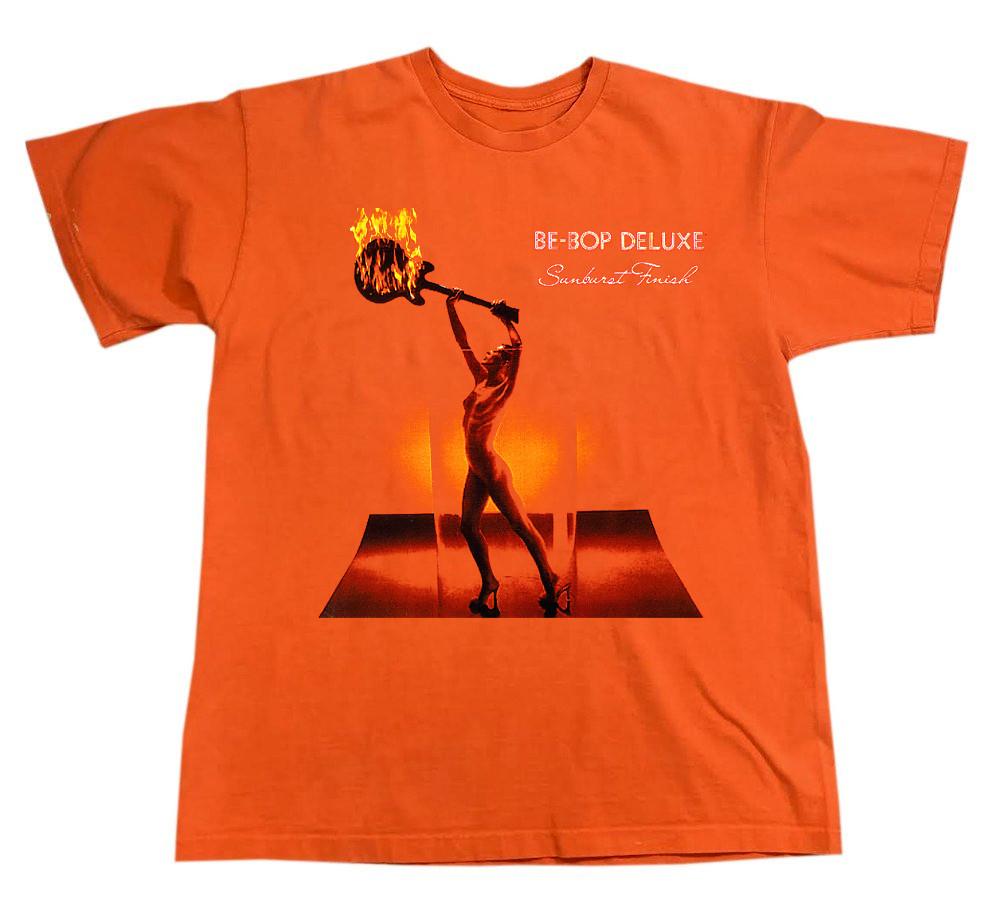 NEW Be Bop Deluxe Band Sunburst Finish Orange All Size Unisex Shirt Unisex T-Shirt XL
NEW Be Bop Deluxe Band Sunburst Finish Orange All Size Unisex Shirt Unisex T-Shirt XL