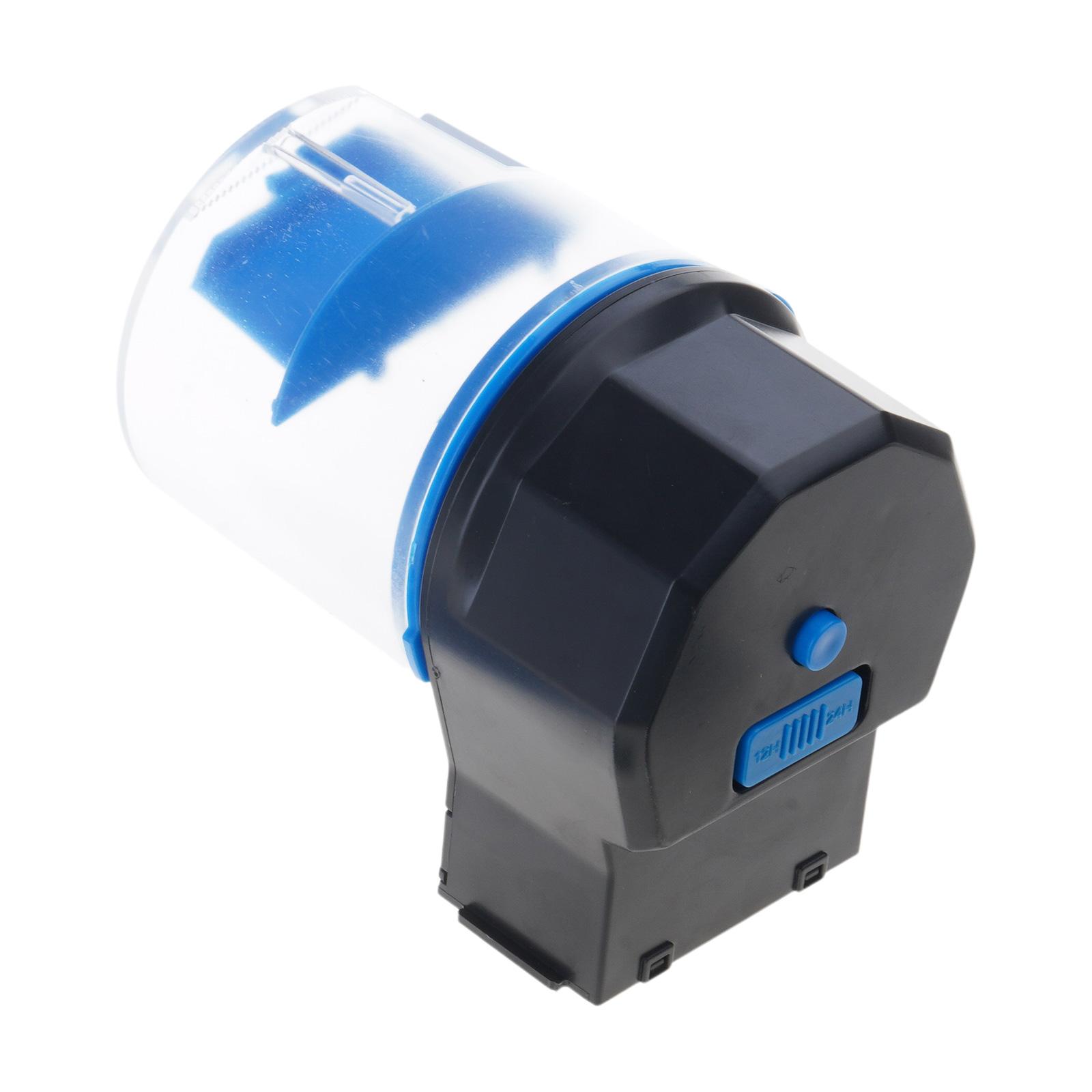 Автоматическая кормушка для рыб с регулируемой функцией контроля корма, идеально подходит для использования в домашних аквариумах и офисных аквариумах.
Автоматическая кормушка для рыб с регулируемой функцией контроля корма, идеально подходит для использования в домашних аквариумах и офисных аквариумах.