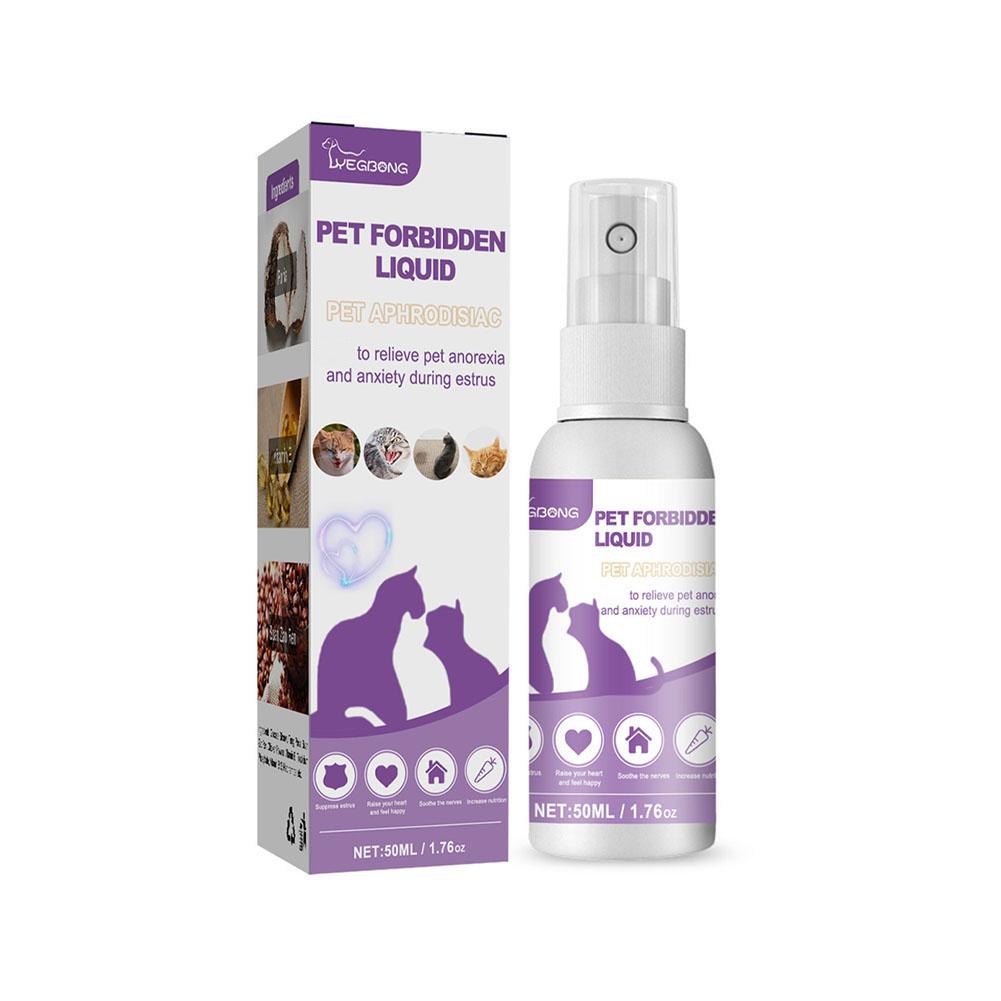 50ml Pet Calming Spray Prevent Howling Reduce Anxiety Soothe Mood Pet Dog Cat Estrus Calming Prohibition Spray Anxiety Relief
50ml Pet Calming Spray Prevent Howling Reduce Anxiety Soothe Mood Pet Dog Cat Estrus Calming Prohibition Spray Anxiety Relief