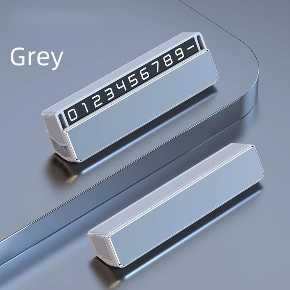 Регулируемая сдвижная табличка с номером телефона для автомобиля Элегантная табличка с номером телефона Стайлинг автомобиля серый
Регулируемая сдвижная табличка с номером телефона для автомобиля Элегантная табличка с номером телефона Стайлинг автомобиля серый