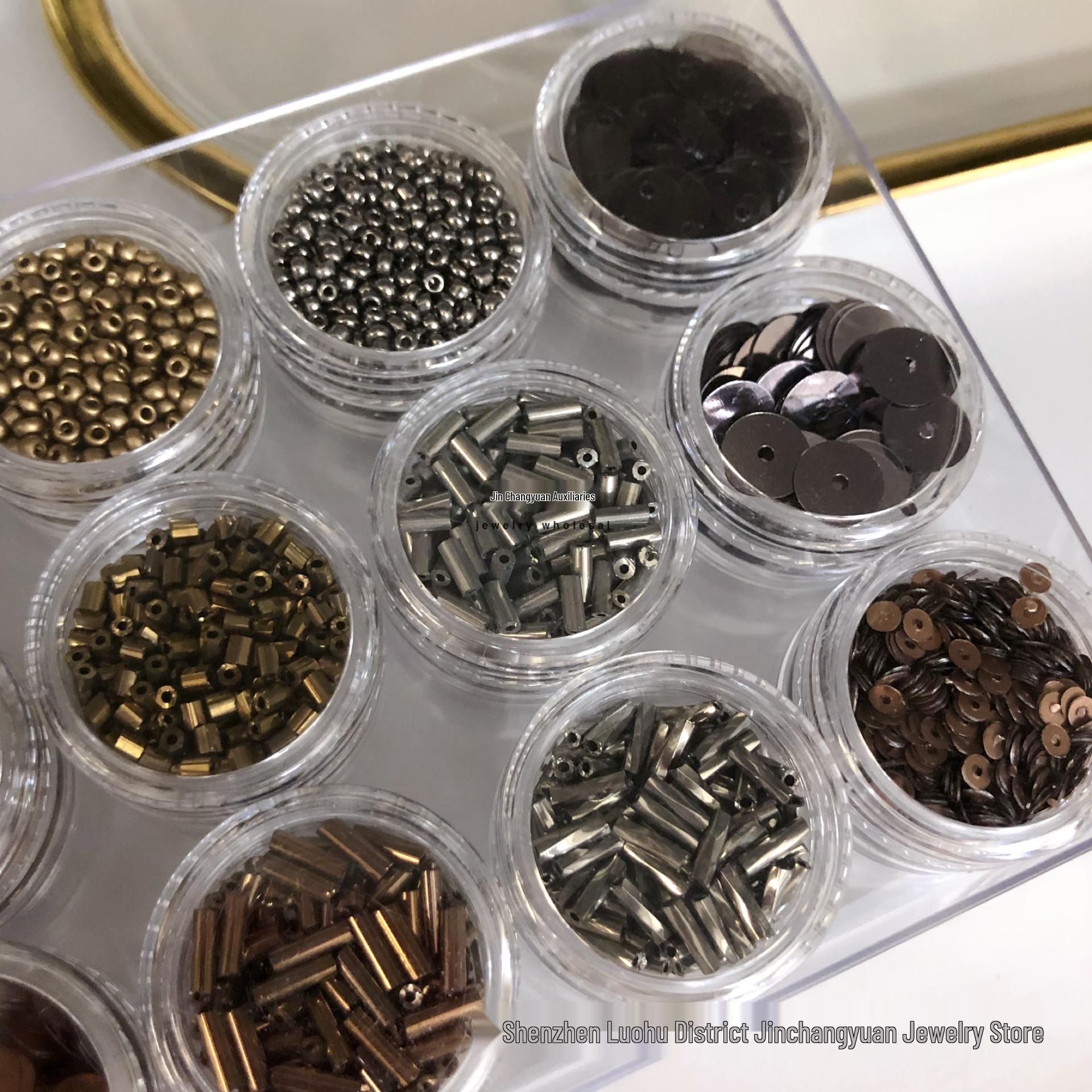 Насіння кавового кольору та паєтки для вишивки своїми руками 2mm Brown Tube 30g ~1500 pcs
Насіння кавового кольору та паєтки для вишивки своїми руками 2mm Brown Tube 30g ~1500 pcs