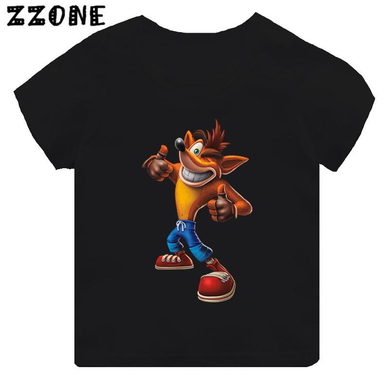 Гарячий розпродаж Гра Crash Bandicoot Принт Мультяшна Дитяча Футболка для Дівчаток Одяг для Малюків Чорна Футболка з Коротким Рукавом Дитячі Топи 120
Гарячий розпродаж Гра Crash Bandicoot Принт Мультяшна Дитяча Футболка для Дівчаток Одяг для Малюків Чорна Футболка з Коротким Рукавом Дитячі Топи 120