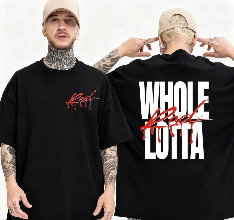 2025 Summer Hiphop Rapper Playboi Carti AllLolita Red Graphic Tshirt Mens Retro Shortsleeved Fashion Loose Cotton Top - Men s... 5XL різнокольоровий
2025 Summer Hiphop Rapper Playboi Carti AllLolita Red Graphic Tshirt Mens Retro Shortsleeved Fashion Loose Cotton Top - Men s... 5XL різнокольоровий
