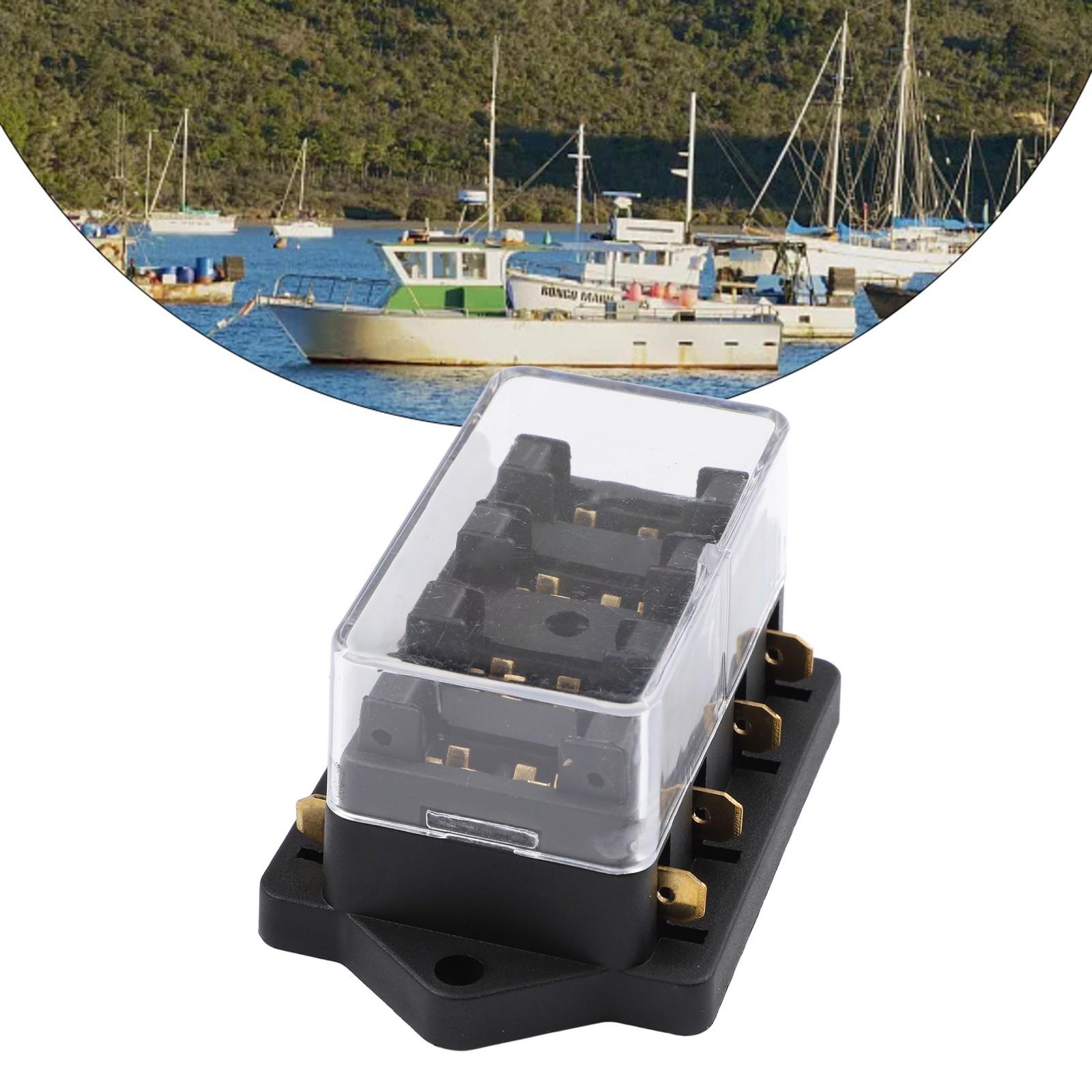 Transparent Waterproof Fuse Box 4 Way ATO ATC Fuse Carrier for Reliable Use
Transparent Waterproof Fuse Box 4 Way ATO ATC Fuse Carrier for Reliable Use