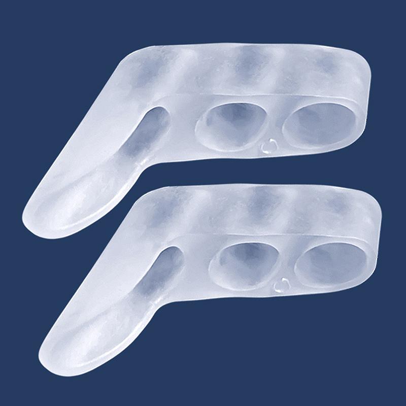 2Pcs Three-Holes Pinky Toe Separator Bunion Corrector Pain Relief Little Toe Separator Protector Foot Care Spacer A1
2Pcs Three-Holes Pinky Toe Separator Bunion Corrector Pain Relief Little Toe Separator Protector Foot Care Spacer A1
